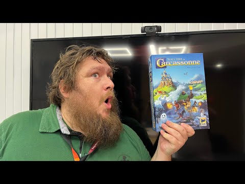 Видео: Распаковка Каркассон: Призраки, Замки и Кладбища Carcassonne: Ghosts,Castles and Cemeteries unboxing