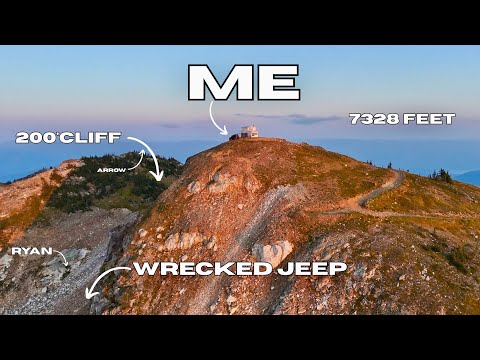 Видео: Спасение джипа через огромный обрыв! (Самое сложное спасение Райана)
