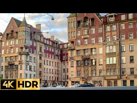 Видео: 🇷🇺 4K HDR Прогулка по центру САНКТ-ПЕТЕРБУРГА, по которому не часто ходят туристы.