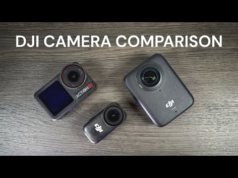 Видео: Сравнение камер DJI: DJI Nano, DJI Osmo Action 5 Pro и DJI Osmo 360