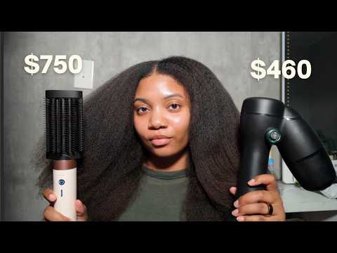 Видео: Я сравнил Dyson Coanda 2x и RevAir на моих натуральных волосах 4 типа.
