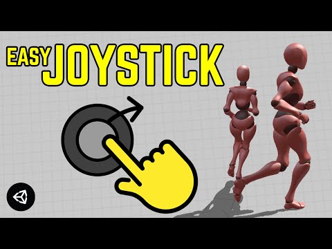 Видео: Простой джойстик для мобильных устройств с системой ввода в Unity