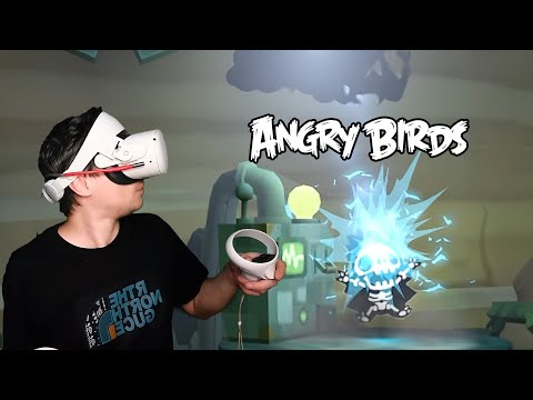 Видео: Angry Birds VR: Isle of Pigs Не шути с электроникой #5