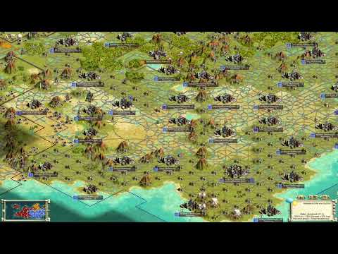 Видео: 07 Civilization 3 Conquests (deity, no load, GL) Города у Византии забираем и этим ее ослабляем.