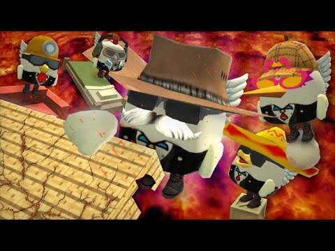Видео: 🔥Огромный ПОЛ ЭТО ЛАВА в ЧИКЕН ГАН! 2 КАРТЫ и 5 Участников! **4 ЧАСТЬ**