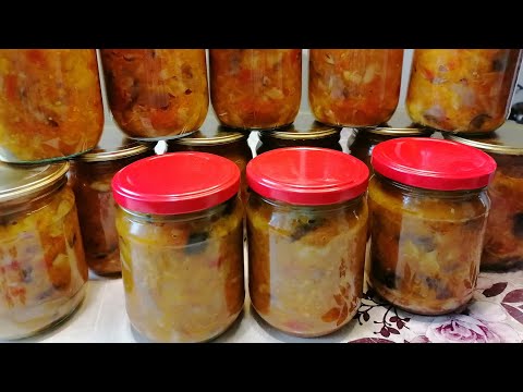 Видео: #Заготовки на зиму, овощная солянка с грибами, зимний восторг.