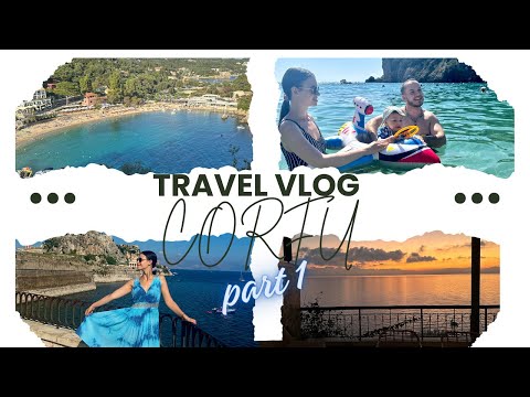 Видео: ВЛОГ CORFU (1/3) | Настаняване, Палеокастрица, Морски приключения и разходки, Рожденя ден на Сами