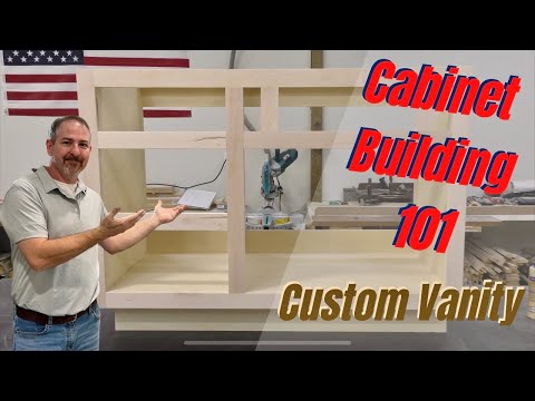 Видео: Как изготовить и установить индивидуальный шкафчик под раковину в ванной.