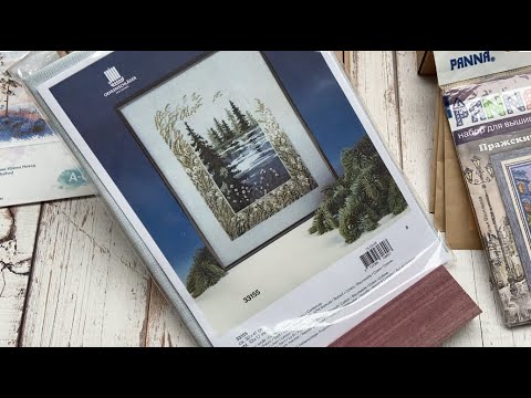 Видео: Покупки наборов за 3 года. Риолис, Панна, Чудесная игла, МП-Студия, Mill Hill, Lanarte, Совиный лес
