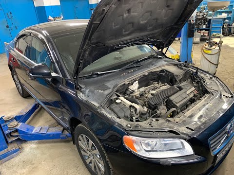 Видео: Мойка радиаторов и обслуживание вентилятора VOLVO S80.