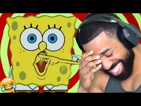 Видео: УМОРИТЕЛЬНЫЕ моменты со Спанч Бобом, но если я улыбаюсь, я пересматриваю видео...