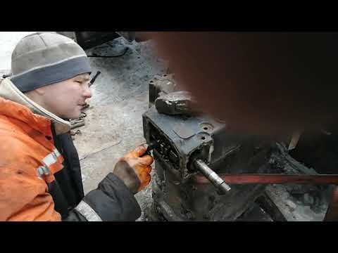 Видео: ремонт КПП ZF16 130 разборка