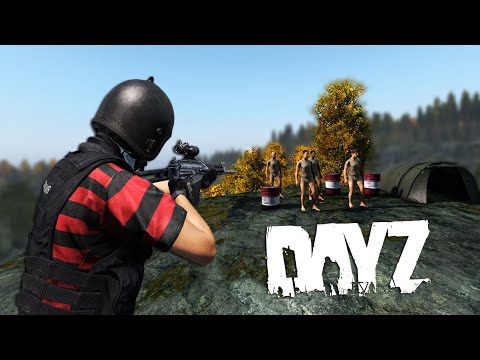 Видео: Попал в плен к охотникам на людей - DayZ