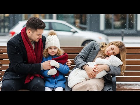 Видео: «Папа, её ребёнок замерзает!» — как отец-гендиректор и дочь спасли бездомную мать