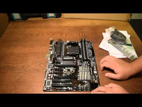 Видео: Распаковка и обзор Gigabyte 970A-UD3P ч.1