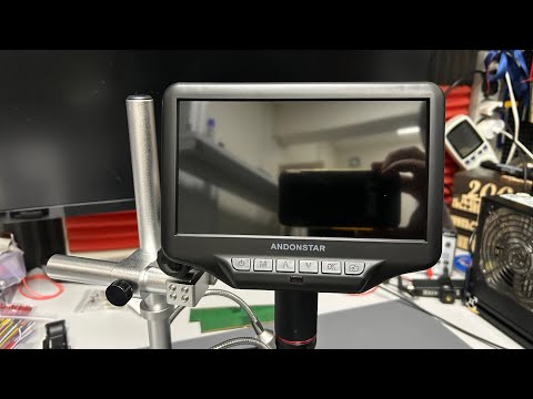 Видео: Обзор микроскопа Andonstar AD407 Pro