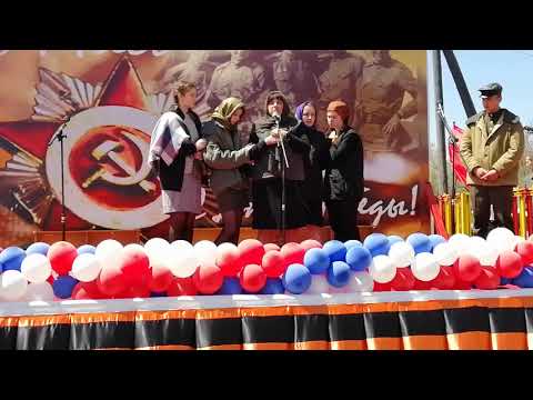 Видео: "Женщины тыла" сценка. Не могла сдержать слез.