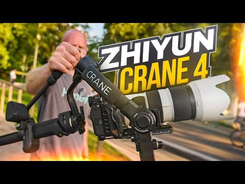 Видео: Обзор Zhiyun Crane 4. Проще и легче, не значит хуже?