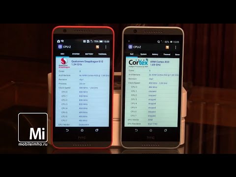 Видео: HTC Desire 820 и 820S. Непохожие близнецы.