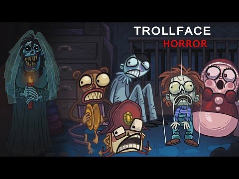 Видео: ТРОЛЛФЕЙС ХЕЛЛОУИН!/ троллим ХОРРОРЫ /Летс-плей на весёлую игру TROLLFACE QUEST