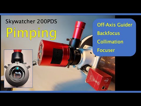 Видео: Прокачка моего SkyWatcher 200PDS — фокусировщик, внеосевой наводчик, коллиматор, задний фокус