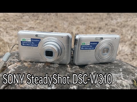Видео: Обзор фотоаппарата SONY SteadyShot DSC-W310