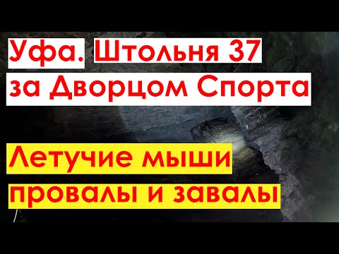 Видео: Уфа. Штольня 37 за Дворцом Спорта