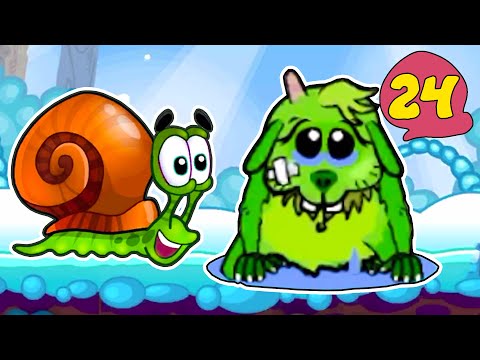 Видео: Супер УЛИТКА БОБ №24. Зимняя история. Часть 5. Мультик ИГРА Snail Bob 2 на канале Хвостик ТВ