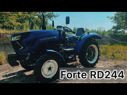 Видео: FORTE RD 244 - Найбюджетніший Мінітрактор з КПП 4+1 !