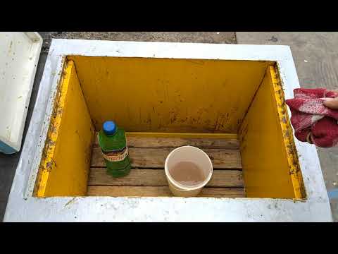 Видео: Дезинфекция ППУ, ППС ульев за 3 копейки