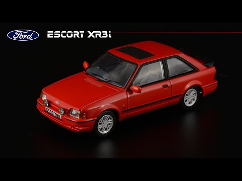 Видео: Прохладный хэтч Ford Escort XR3i Mk IV 1990 • Vanguards • Автомобили 1980-х в масштабе 1:43