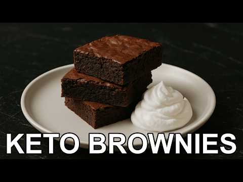 Видео: Низкоуглеводные брауни без сахара, которые на вкус как настоящие брауни (кето, LCHF, подходят для...