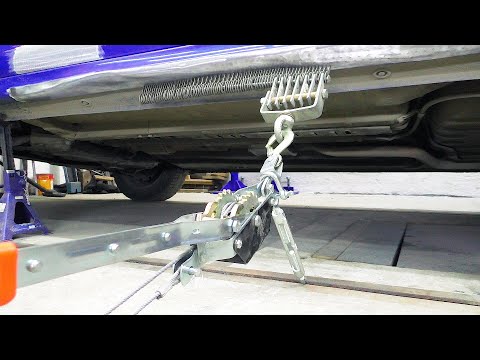 Видео: ❗Рихтовка НЕПРОСТОГО порога,🔨 рихтовка двери KIA RIO.