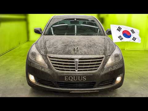 Видео: Последний и самый грязный Hyundai Equus #ОТМЫЛИ