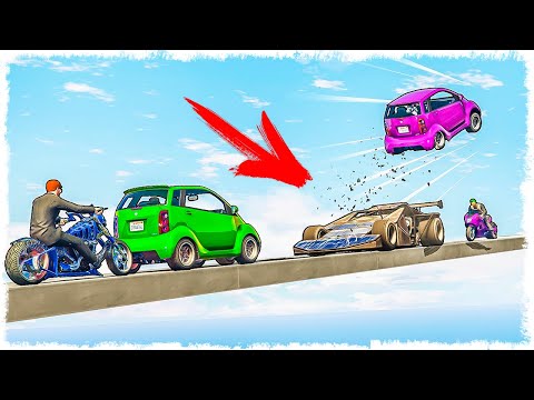 Видео: ПРОБЛЕМА ПРОБОК РЕШЕНА!!! УГАРНАЯ СТЕНКА НА СТЕНКУ В GTA ONLINE!!!