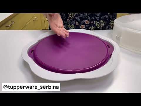Видео: Вращающийся поднос Tupperware