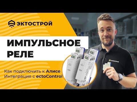 Видео: Импульсное реле для управления освещением. Как подключить к ectoControl и Алисе.