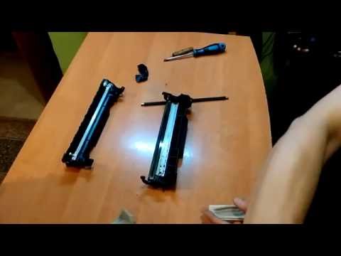 Видео: Заправка картриджа HP 85A