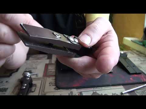 Видео: Стальные зажимы для губок для точилки Вектор.