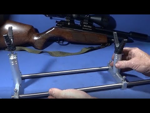 Видео: Простая в изготовлении и недорогая полностью регулируемая подставка для винтовки