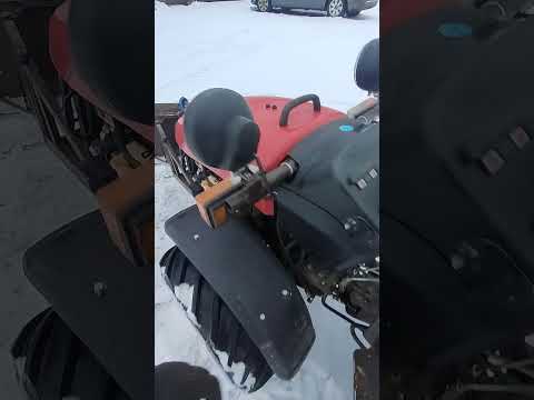 Видео: бульдозер самодельный для минитрактора МТЗ 112 Н 01.