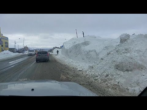 Видео: Метель на Сахалине. 2 часть. Последствия.