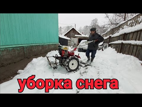 Видео: мотоблок  SHTENLI 1900B 14 ЛС самодельный отвал