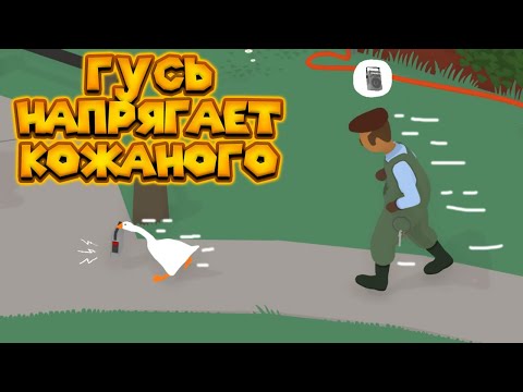 Видео: ГУСЬ ПРОТИВ КОЖАНЫХ Untitled Goose Game