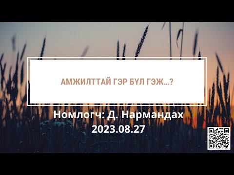 Видео: Амжилттай гэр бүл гэж…?