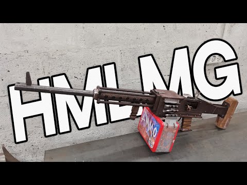 Видео: HMLMG / Самодельный пулик Rust из МЕТАЛЛОЛОМА!