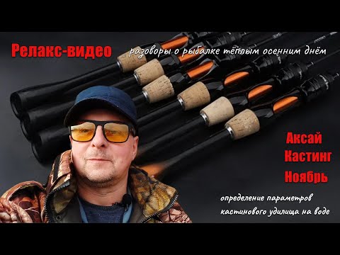 Видео: Релакс-видео_одна ноябрьская рыбалка тёплым днём   #artdon_fishing,#кастинг,#ультралайт