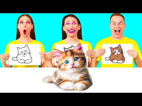 Видео: Кто Лучше Нарисует Предмет, Получит Его | Арт-Челлендж от BaRaDa Gold Challenge