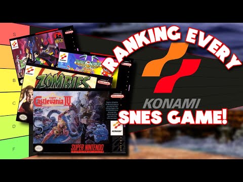 Видео: Давайте составим рейтинг всех 25 игр KONAMI для SNES!