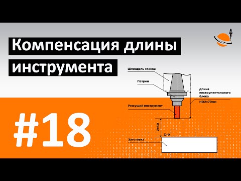 Видео: ЧПУ ДЛЯ ЧАЙНИКОВ - #18 - КОМПЕНСАЦИЯ ДЛИНЫ ИНСТРУМЕНТА/ Программирование обработки на станках с ЧПУ
